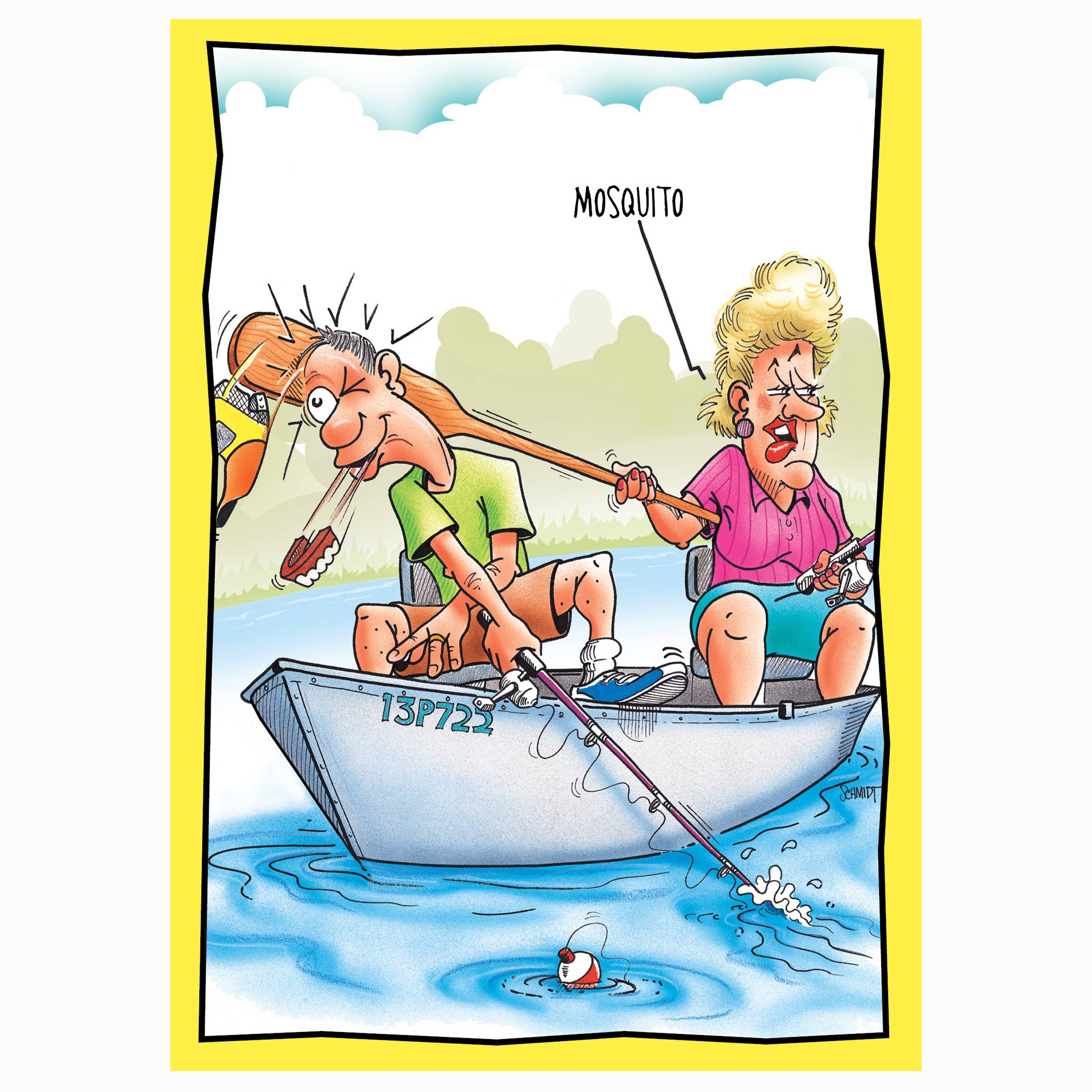 Raspberries – wholesale Anniversary card – Mosquito | Hilarious Anniversary Card1