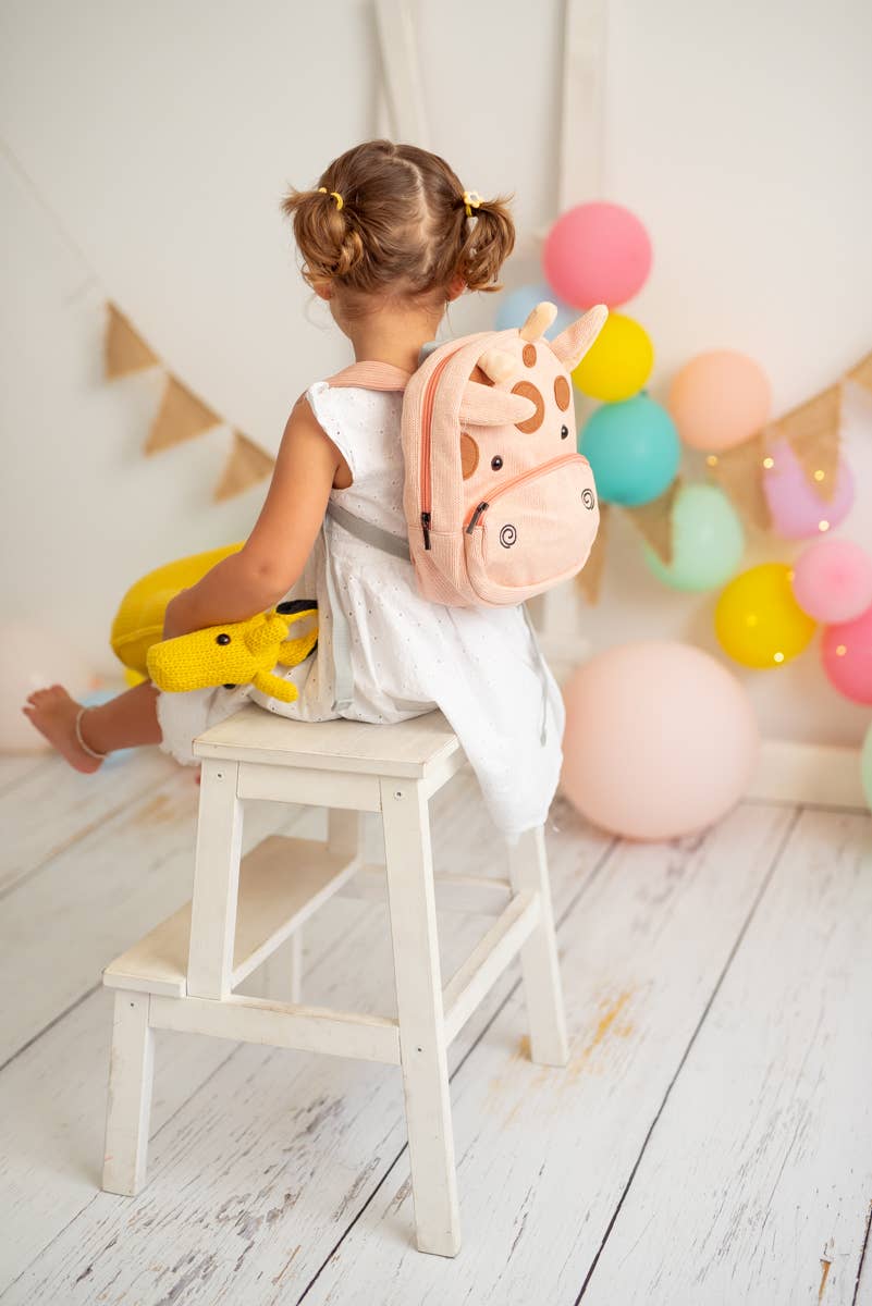 Crochetts - Wholesale Backpack - Kids - GIRAFFE COTTON BACKPACK3
