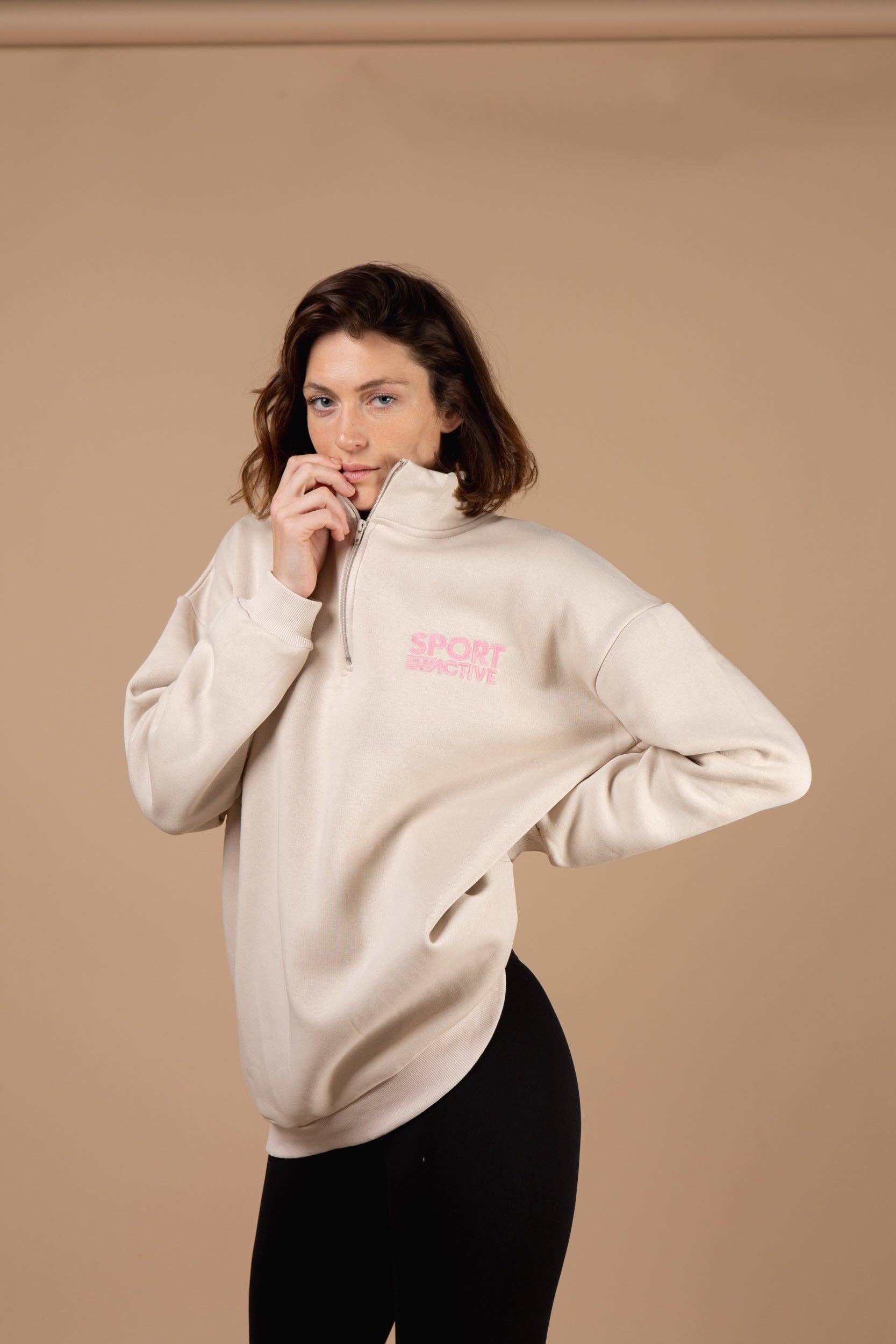 Tilley & Grace – wholesale Sweatshirt – Women's – Brooklyn Zip Sweatshirt8