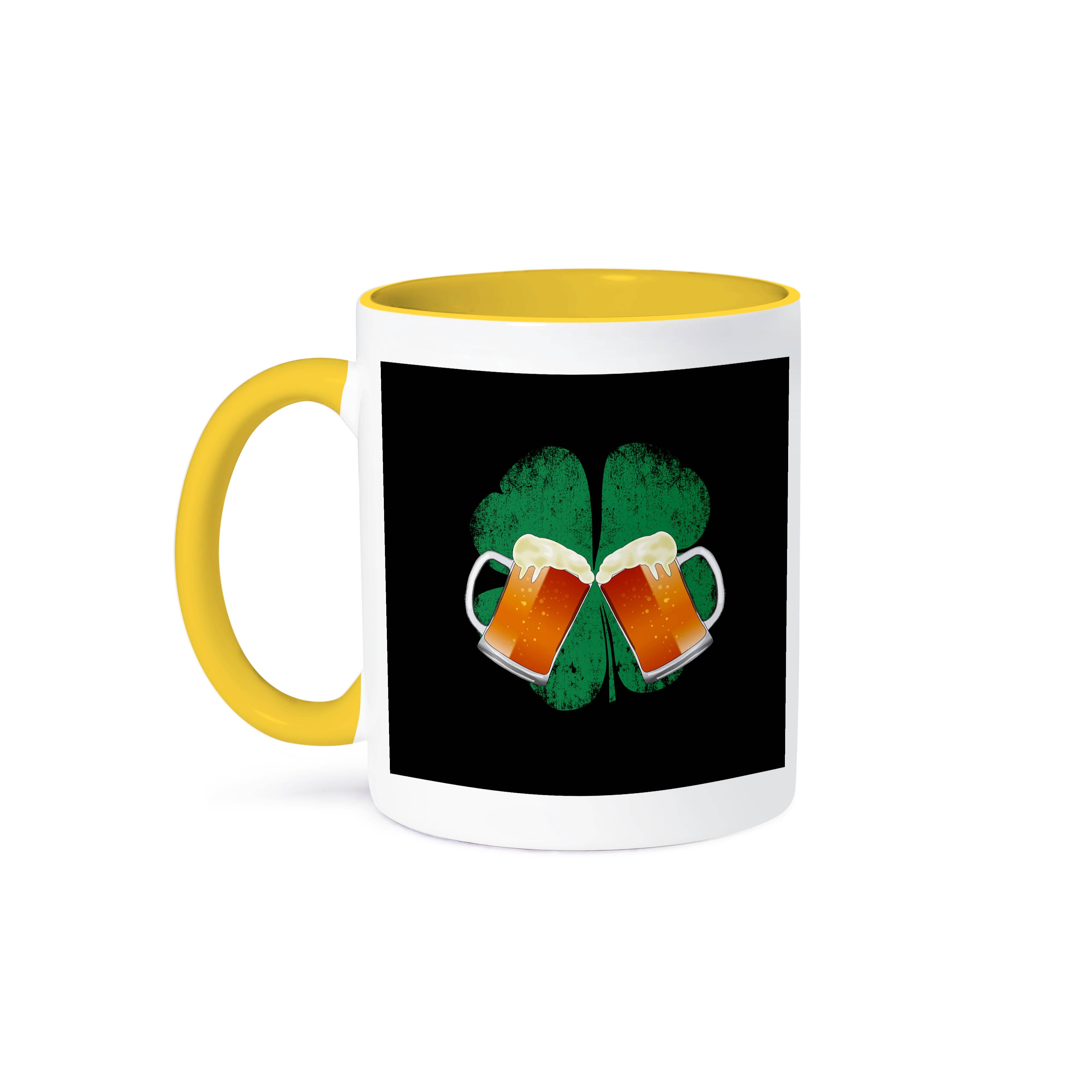 3dRose - Vente Tasse à café - 3dRose, Un design amusant de bière irlandaise idéal pour la Saint-Patrick., Tasse0
