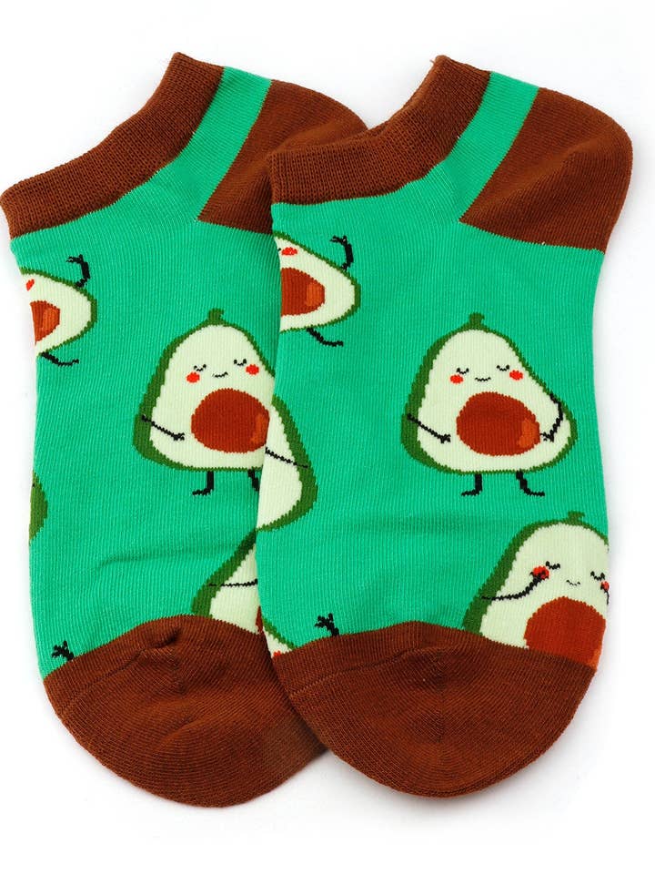 Happy Avocado Socks π₯π for wholesale by Marc JoJo