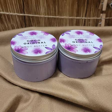 Coco original Body Butter for wholesale by Aurora Heart Cosmetics