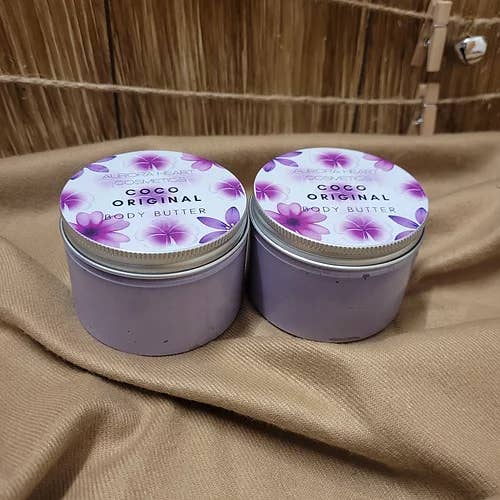 Coco original Body Butter for wholesale by Aurora Heart Cosmetics