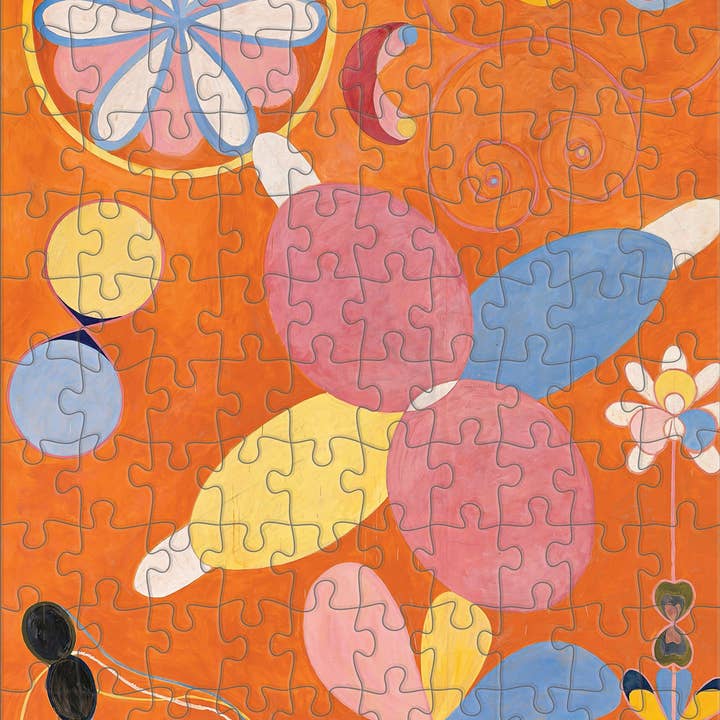 Pomegranate - Wholesale Puzzle - Adult - Hilma af Klint 120-Piece Double-Sided Jigsaw Puzzle Set5
