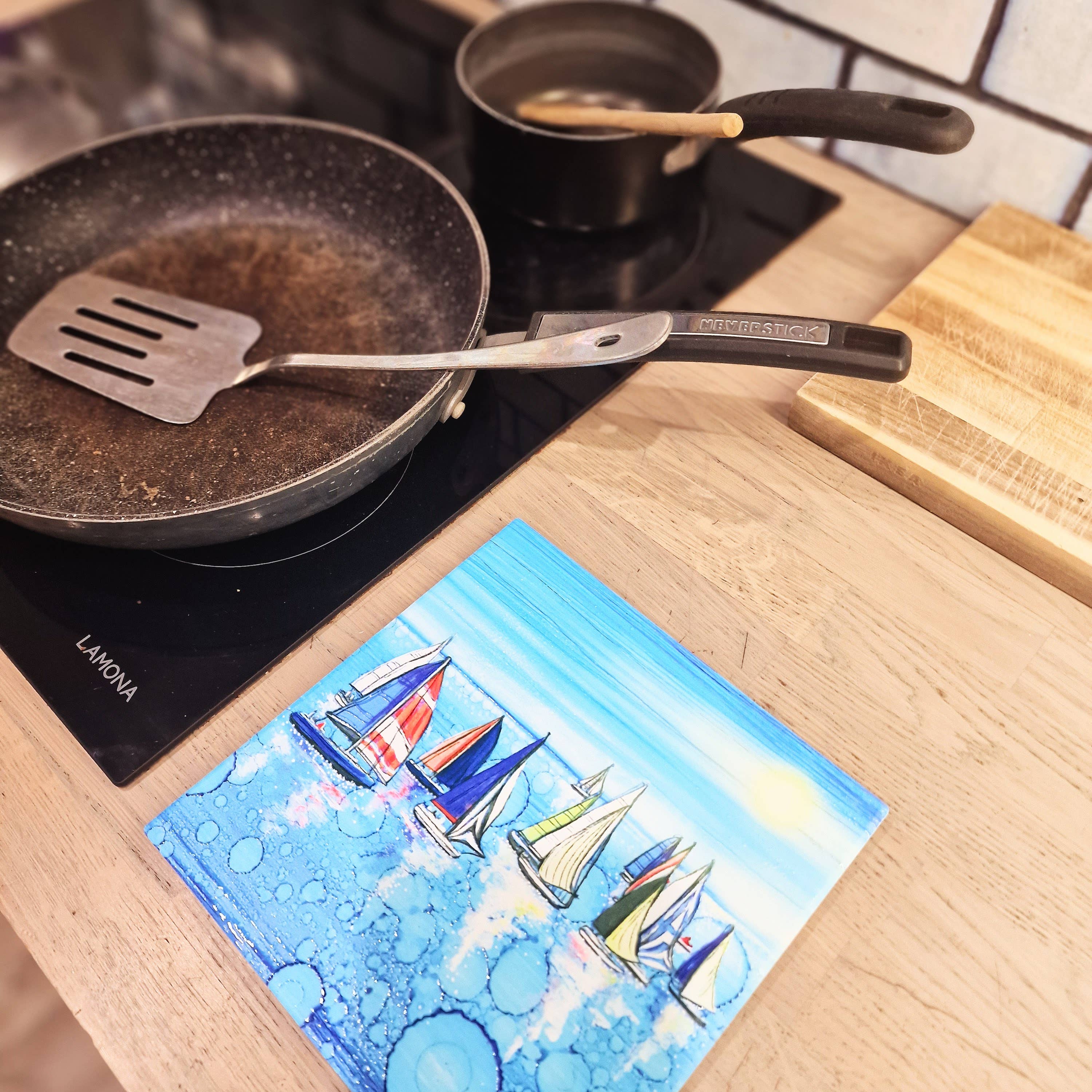 By Jo Crafts – wholesale Trivet – 83-T - Nautical Regatta Trivet0