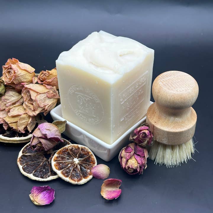 11oz. MY SWEETEST ROSE Solid Utility Dish Soap STARTER SET for wholesale by Bilyeu & Co.