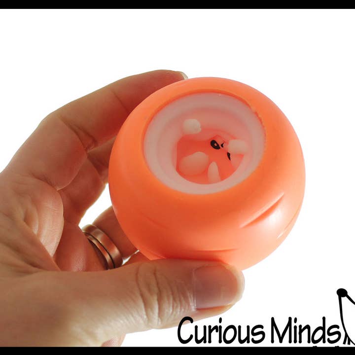 Curious Minds Toys – wholesale Fidget toy – Kids – 1 Bunny in a Carrot Adorable - Easter Peek a Boo Fidget - Cu2