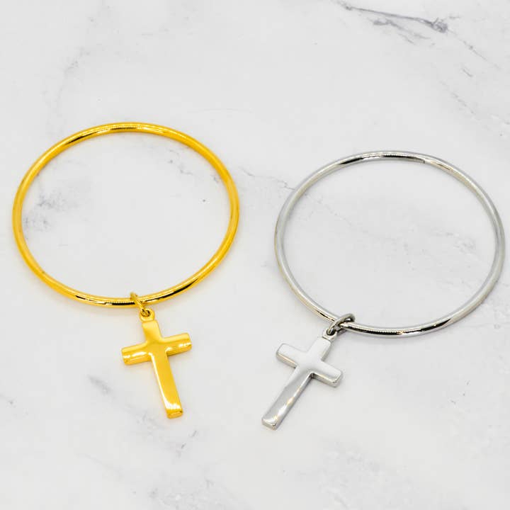 Jonc croix pour la vente par Angiie