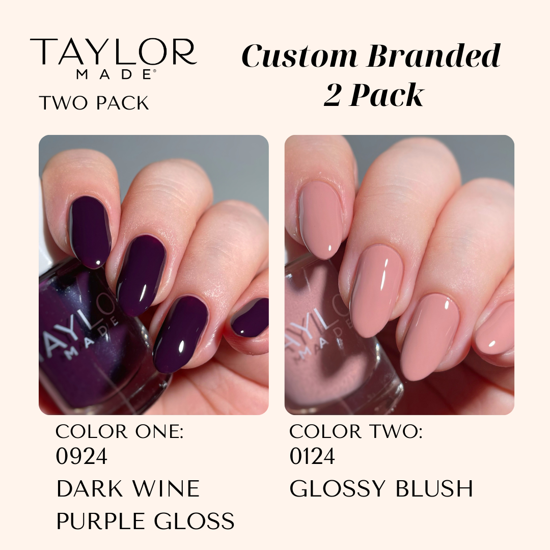 Taylor Made Polish – wholesale Nail polish – Custom Nail Polish: 2 Pack Long-wearing + Vegan + Non-toxic8