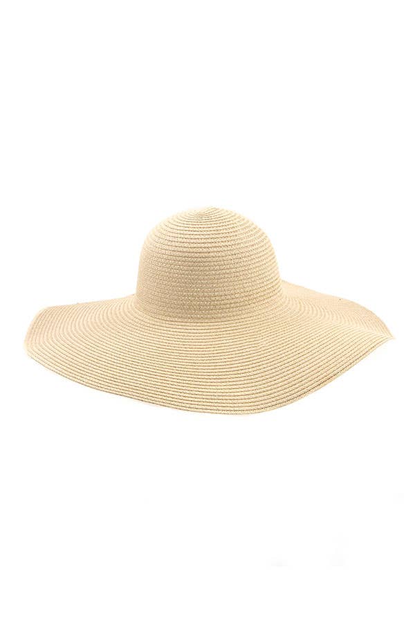 anbfashion - Venta al por mayor Sombrero de paja - Mujer - SOMBRERO DE PAJA LISO 1162