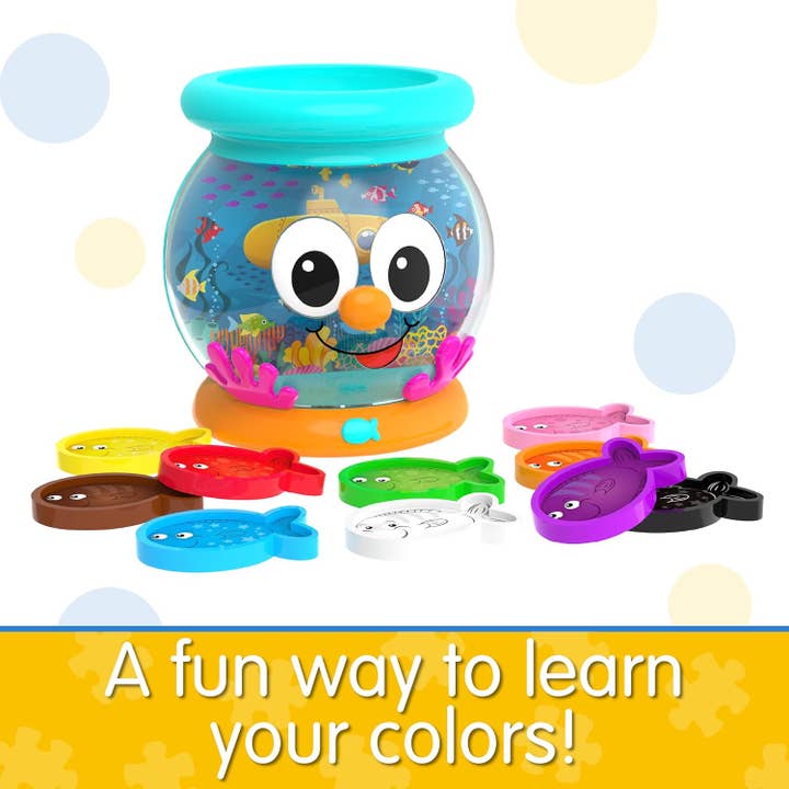 The Learning Journey - Vente Lot de jouets – enfant - Apprenez avec moi — Bol à poissons Color Fun