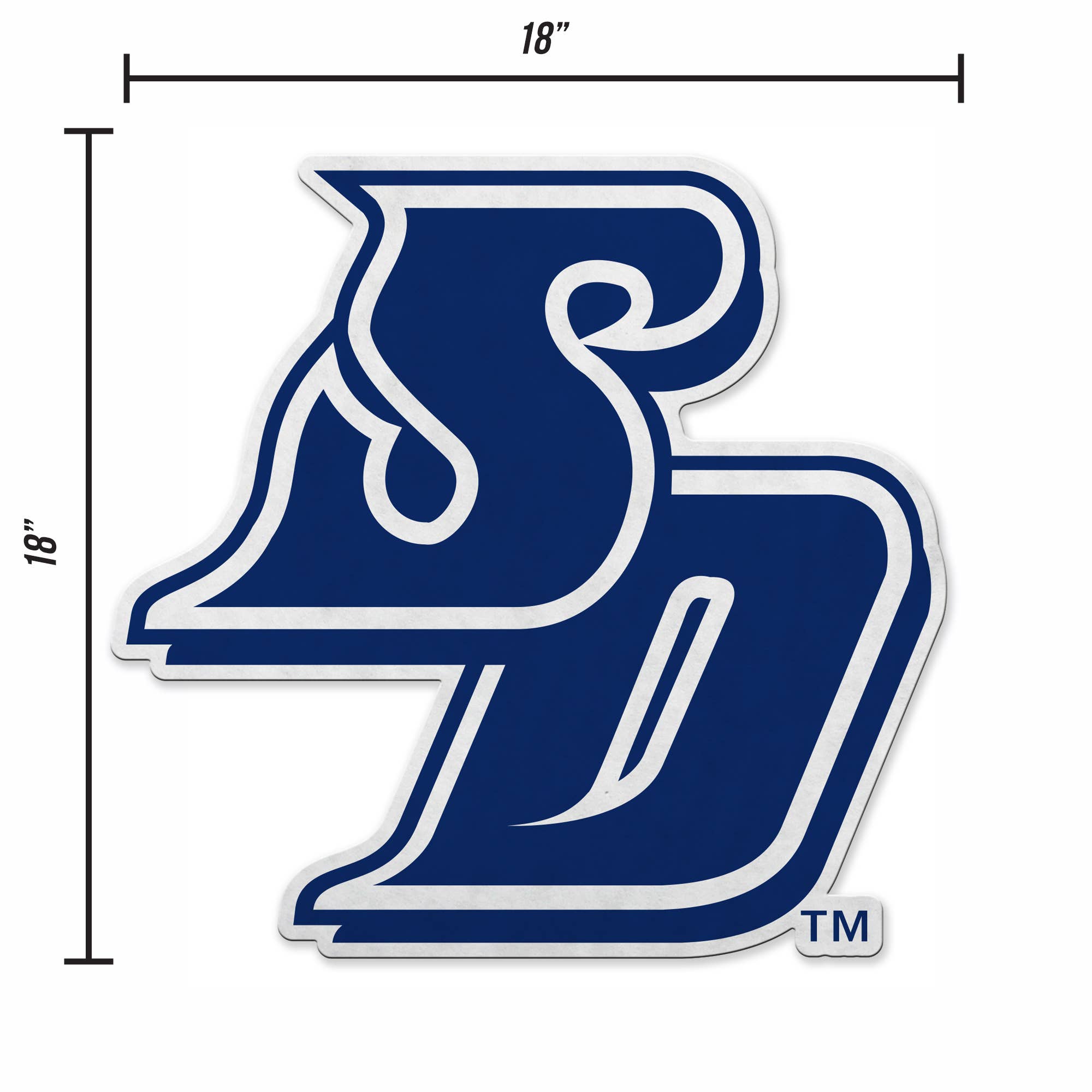 Rico Industries - Wholesale Sign - NCAA  San Diego Toreros  Shape Cut Pennant4