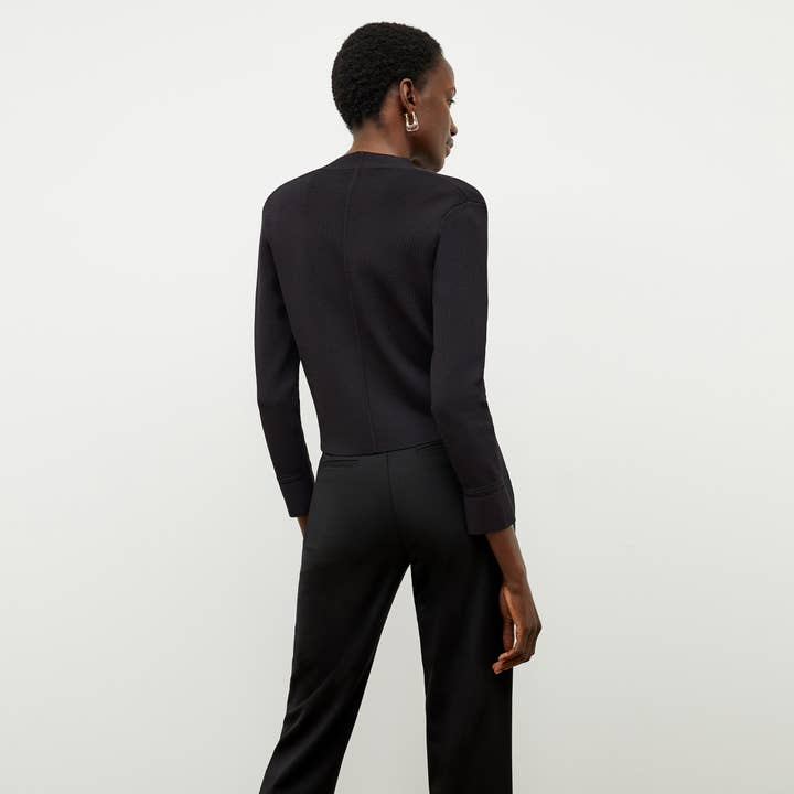 M.M.LaFleur - Wholesale Jacket - Women's - Sant Ambroeus Jardigan :: Black