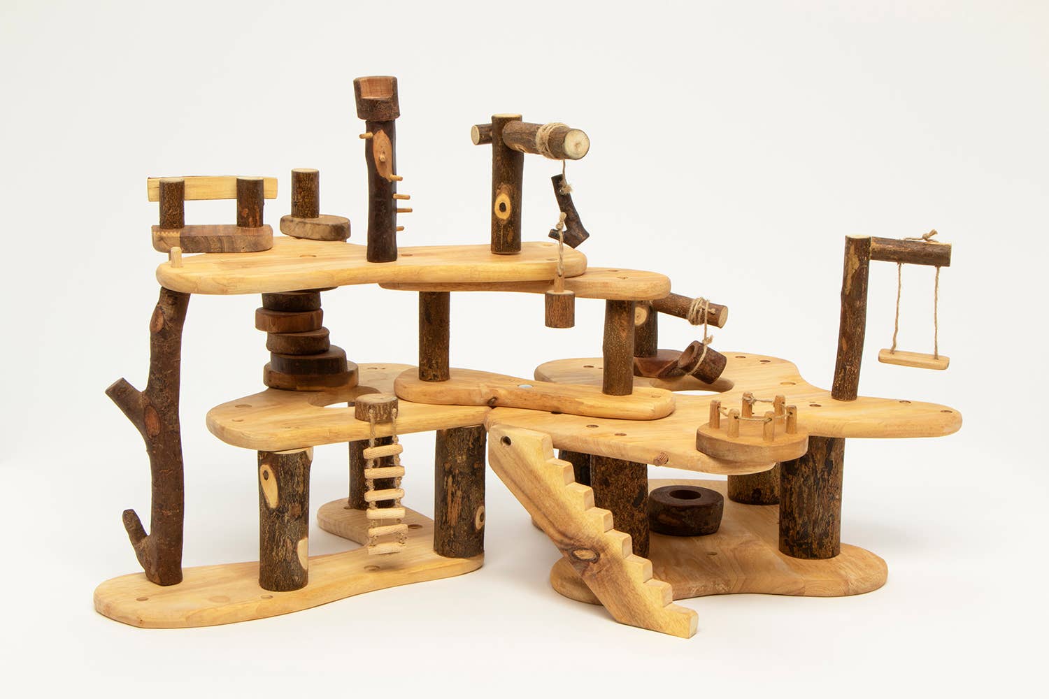 Tree Blocks - Wholesale Wood Toy - Kids - Build A Treehouse1