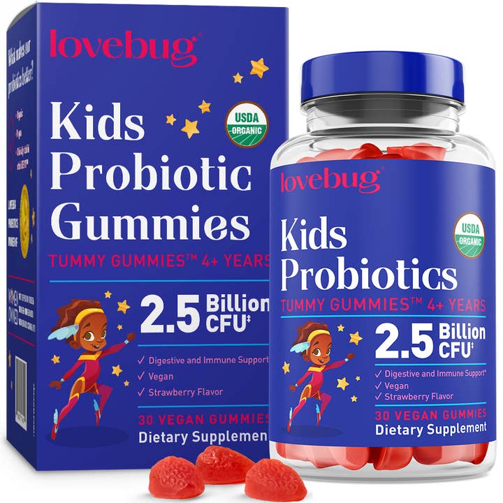 Kids Probioitcs Organic - Gummies for wholesale by LoveBug Probiotics