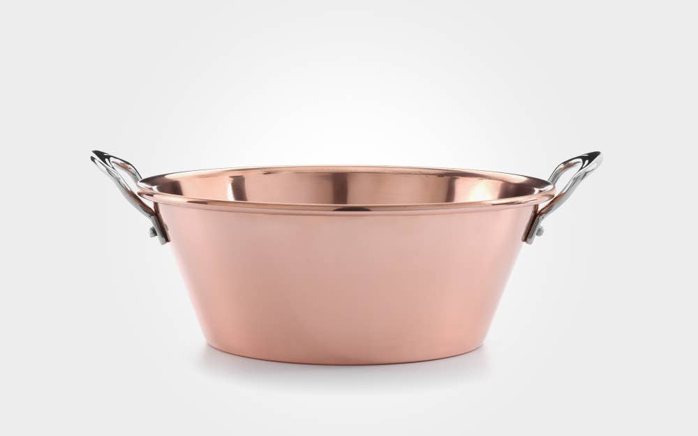 samuel groves – wholesale Cooking pot – 28cm Copper Jam Pan0