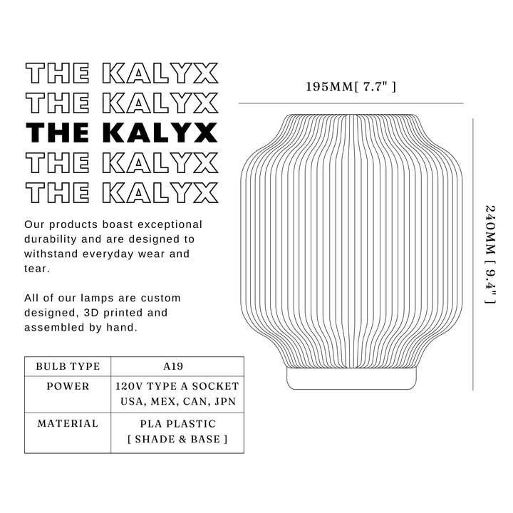 West Coast Created - Wholesale Accent/Desk Lamp - KALYX - Bedside Table Reading Lamp5