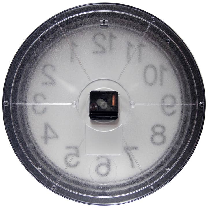 Infinity Instruments - Wholesale Wall Clock - Modern/Contemporary Round Black Wall Clock 15 Inch1