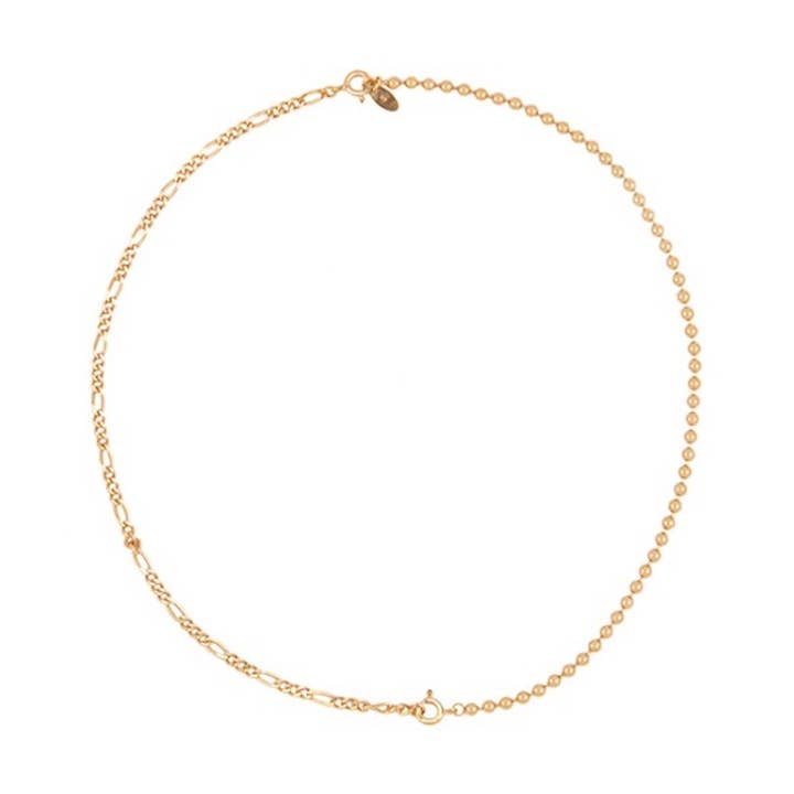 Tvåvägs Figaro & bollen kedja halsband för wholesale av The Style K