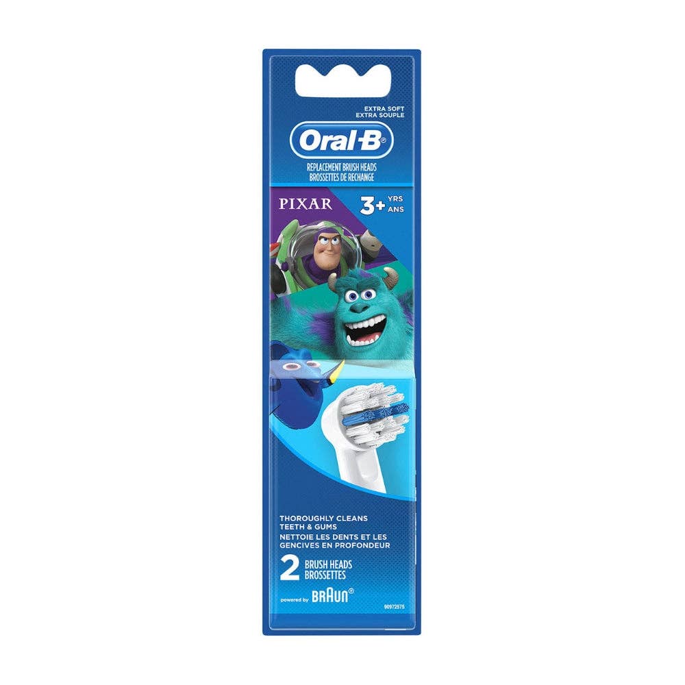 First Choice Buying - Wholesale Toothbrush - Kids & Baby - Oral-B Kids Extra Soft Replacement Brush Heads, Pixar Toy Story, 2 Count1