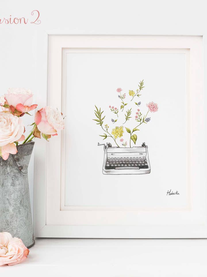 Love Words, Art Print for wholesale by Hobeika Art