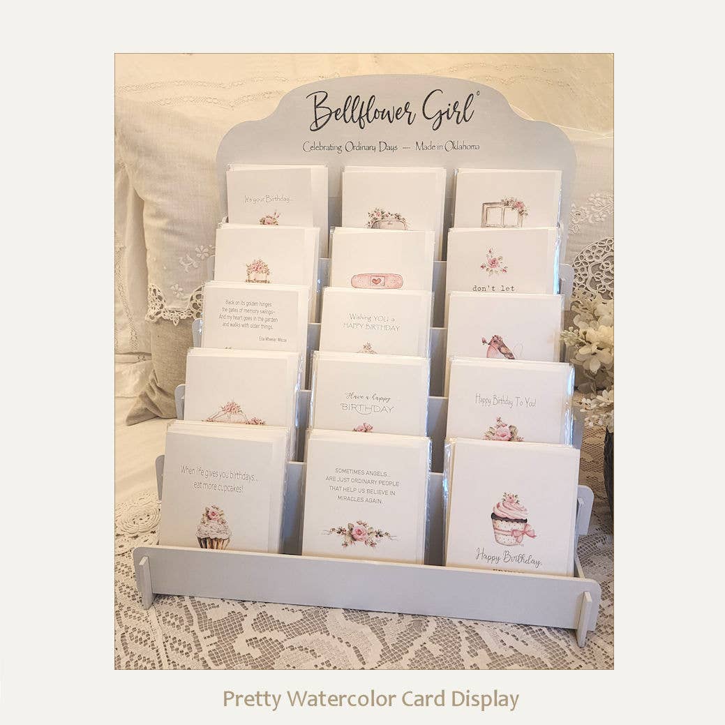 Bellflower Girl - Wholesale Encouragement Card - Grace ~ A Year Ago You Did Not Know... Love & Faith Card3