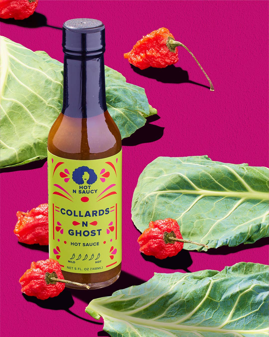 Hot N Saucy - Wholesale Hot Sauce - Collards N Ghost2