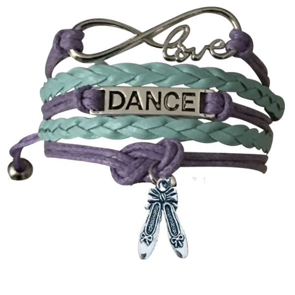 Sportybella – wholesale Charm/dangle bracelet – Ballet Charm Bracelet - Pick Colors8