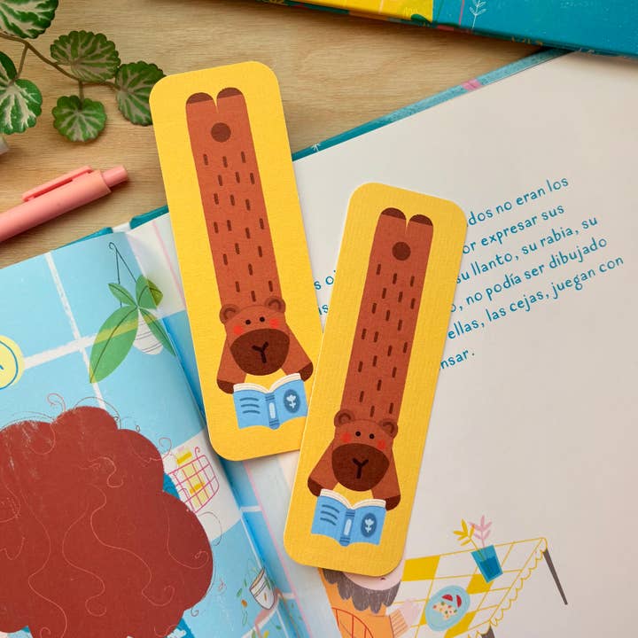 Monisimo - Wholesale Bookmark - Capybara Reader Bookmark
