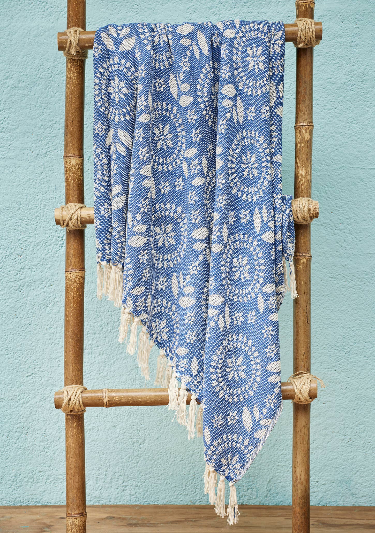 Namaste – wholesale Throw blanket – Jolly Recycled Cotton Jacquard Throw0