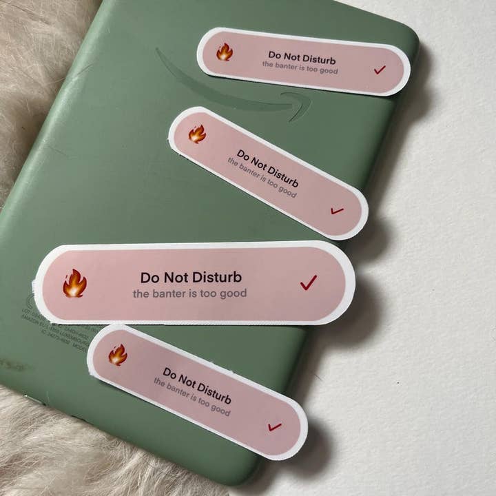 Jessi's Messes - Wholesale Sticker - good banter kindle sticker3