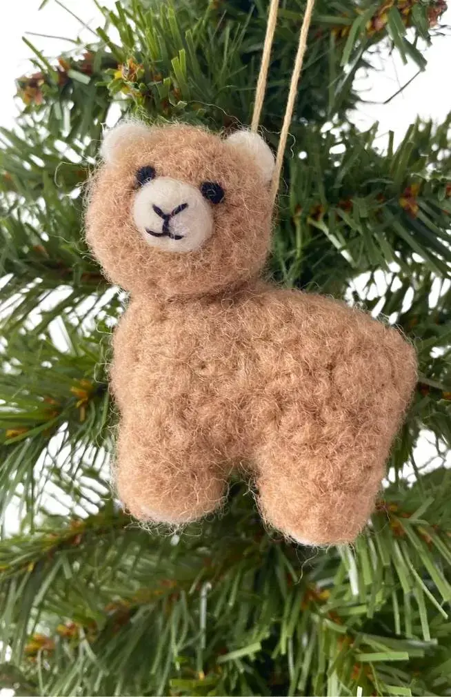 Ganesh Himal Trading – Ornamento por atacado – Ornamento Feltro Alpaca1
