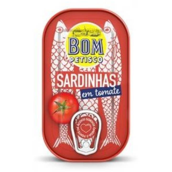 Portugalia Imports - Wholesale Fish/Seafood - Bom Petisco Sardines in Tomato Sauce