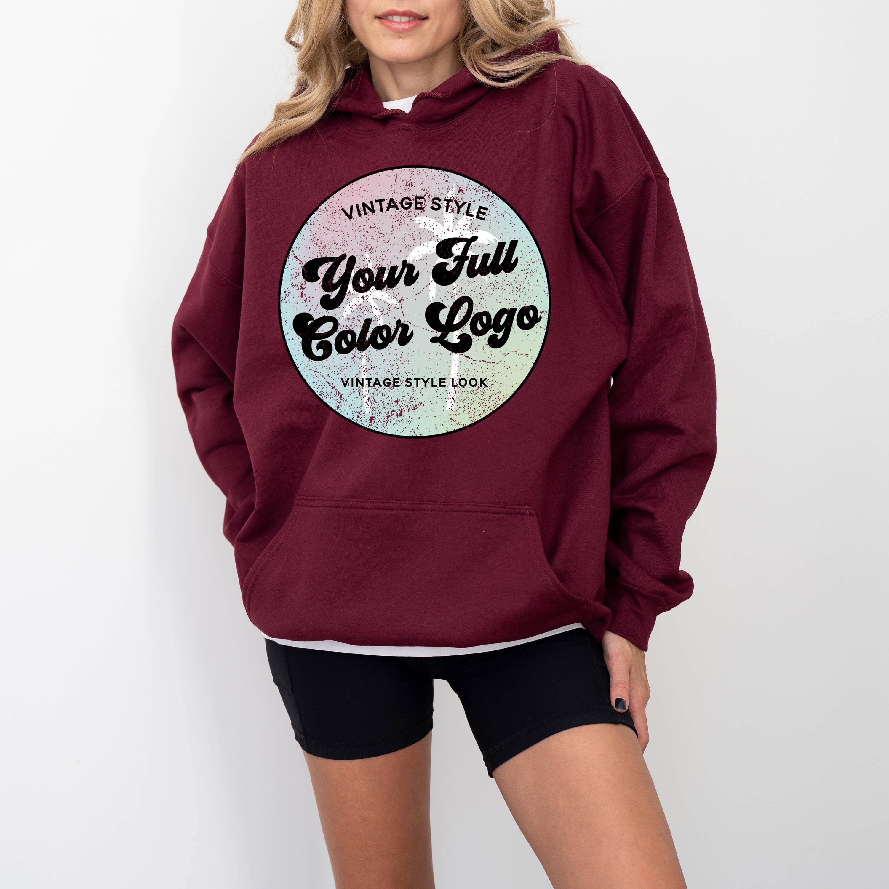 Nobullwoman Apparel - Vente Sweat à capuche – femme - Votre SWEAT À CAPUCHE UNISEXE avec LOGO ou Graphique EN COULEUR COMPLÈTE5