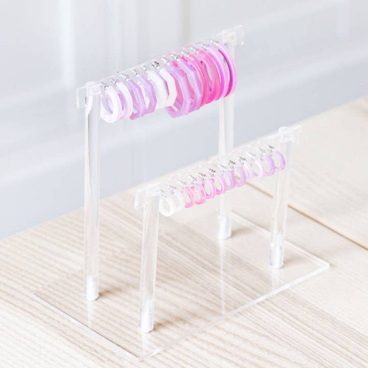 The Paper Dress – wholesale Hoop earrings – Colorful Lightweight Acrylic Hoop Earrings16