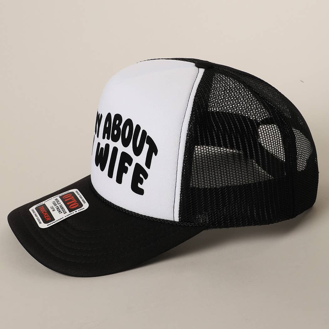 Fashion City – wholesale Truckerkeps – Unisex – Förlåt för min fru&man meshkeps2