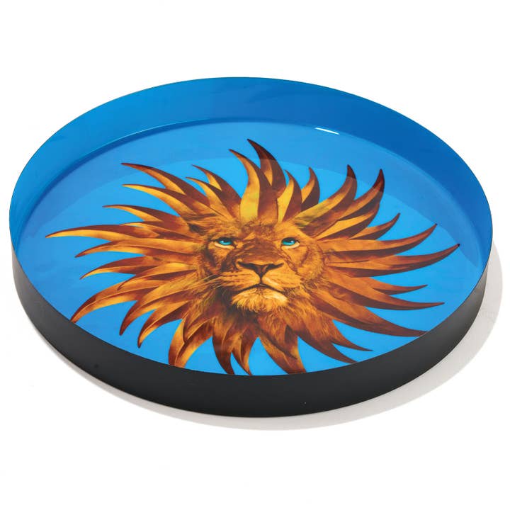 Gangzaï Design - Wholesale Decorative Tray - Solarking round tray1