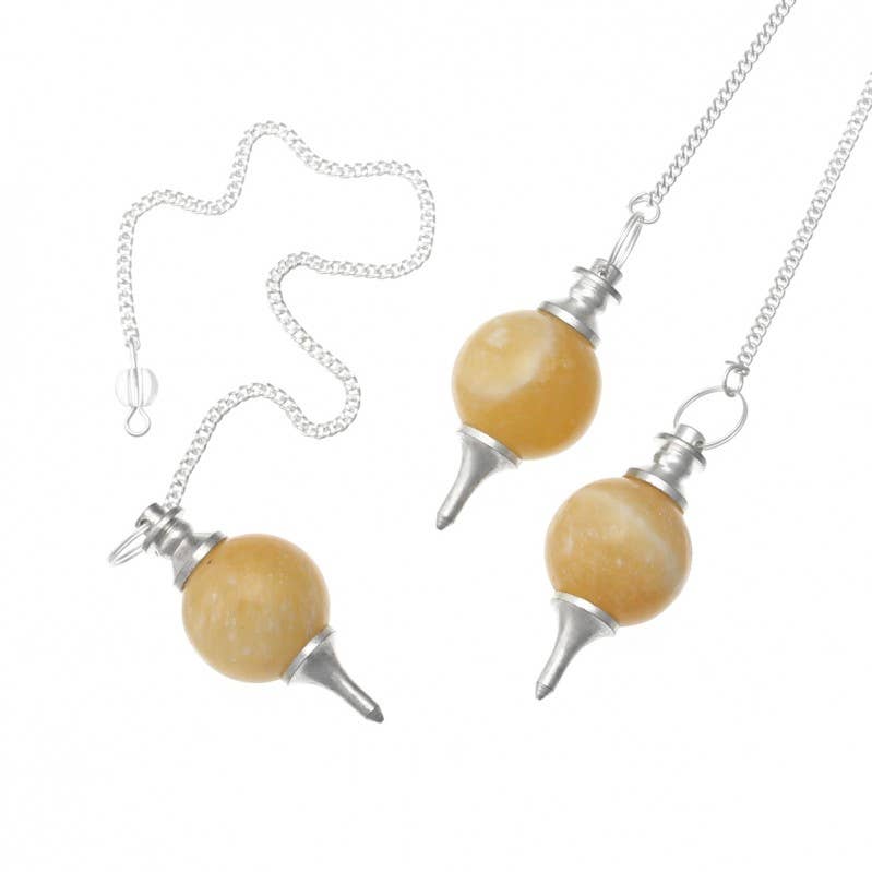 UniArt - Wholesale Spiritual Stone/Crystal - Spherical pendulum in natural stone10