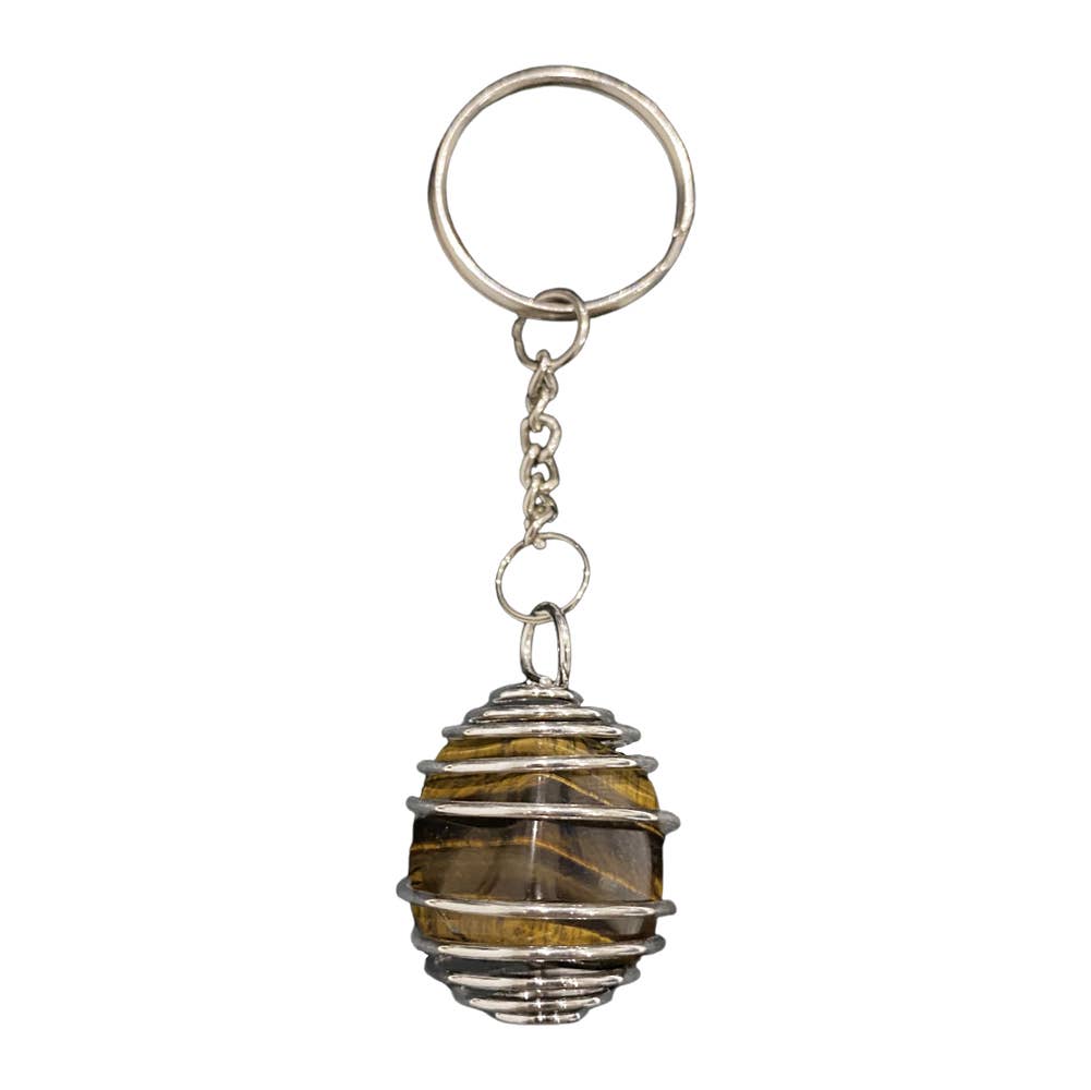 VIE – wholesale Keychain – Women's – Spiral Cage Tumble Keychain9