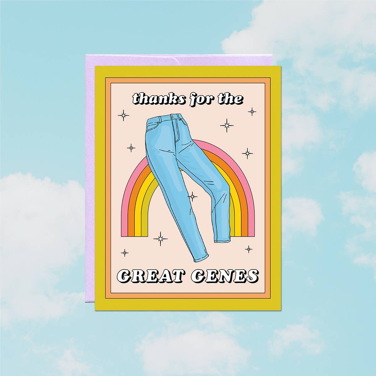 Party Mountain Paper co. - Wholesale Moederdagkaartje - Great Genes Mom | Moederdagkaart1