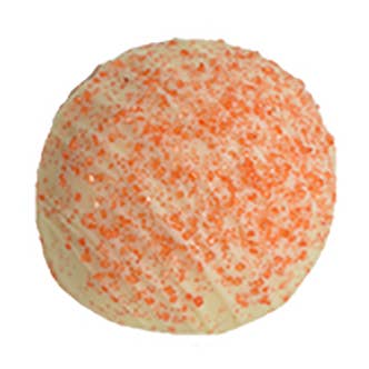 1.5oz BULK Creamsicle Truffle, White Chocolate for wholesale by Spokandy Chocolatier