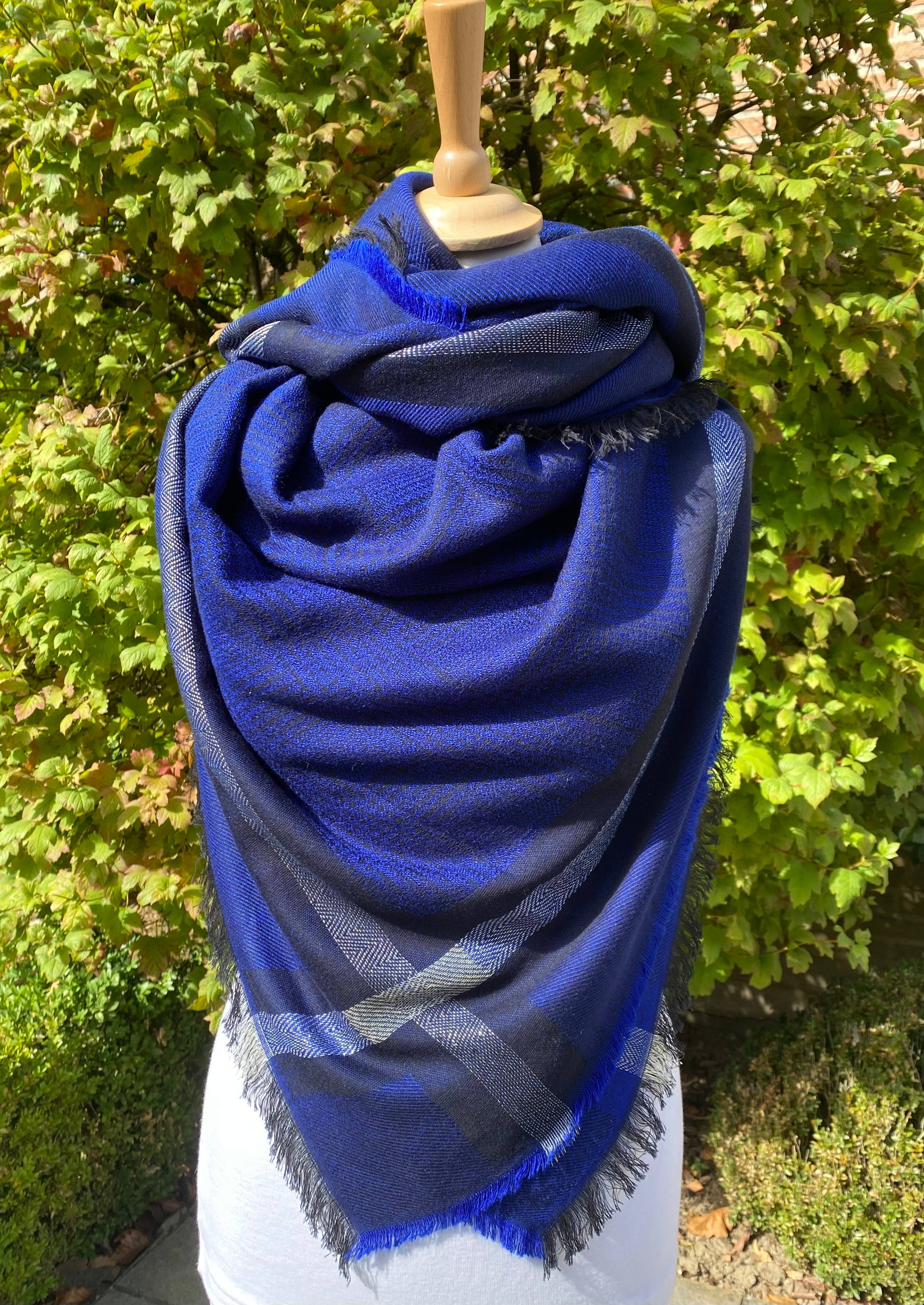 DIWALI PARIS - Vente Écharpe – femme - CARRE SINDIBAD - COTON / LAINE / ACRYLIQUE2