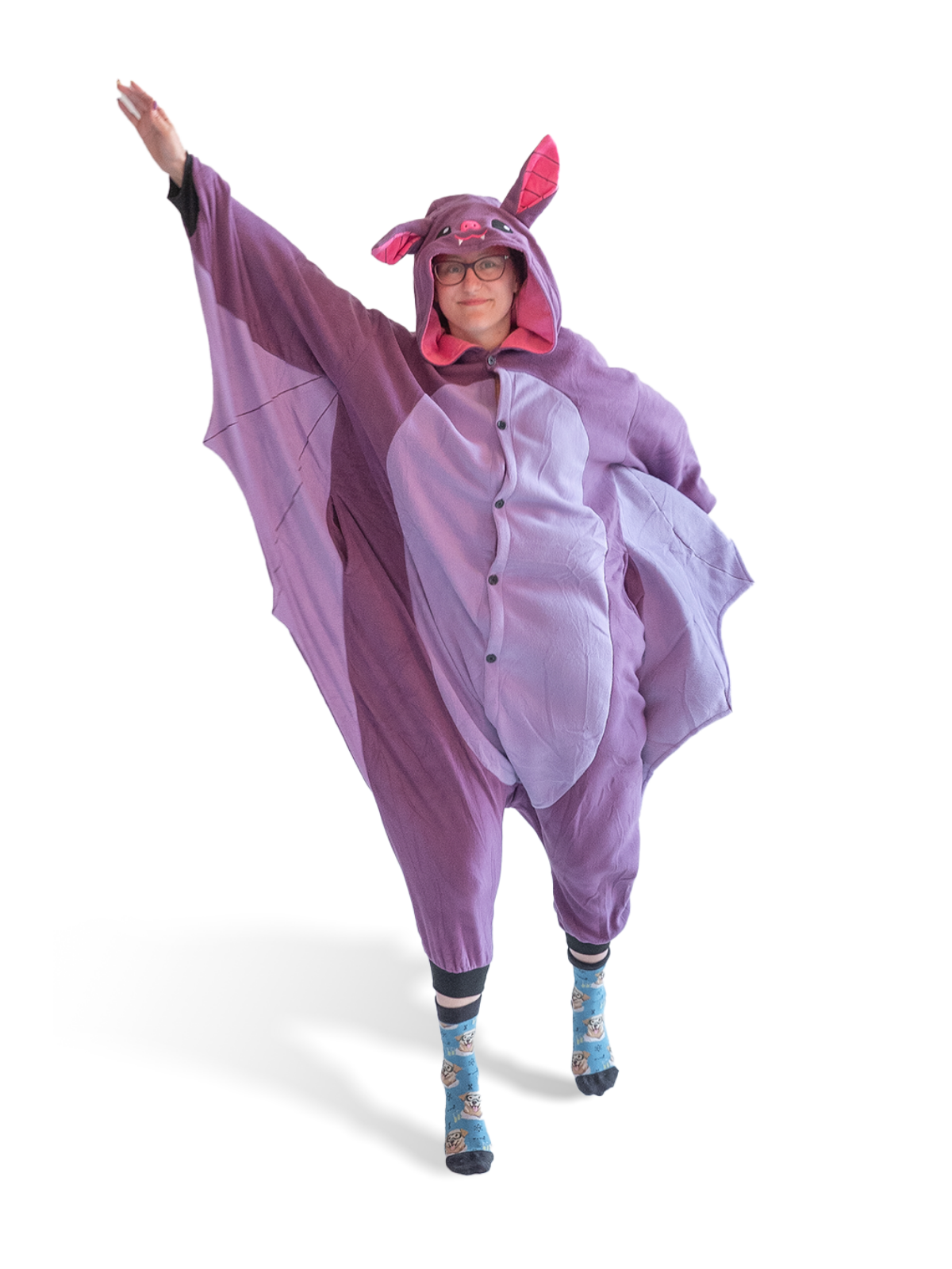 Kigurumi Japanese Costumes - Wholesale Costume - Unisex - Bat Kigurumi0