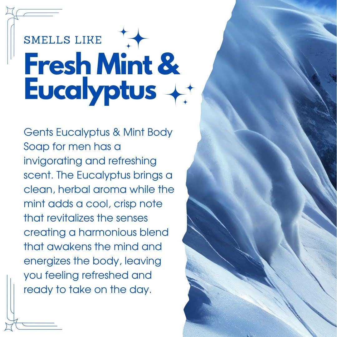 GENTS FINE GROOMING PRODUCTS - Vente Pain de savon – homme - Savons pour le corps GENTS 142 g 5 parfums naturels différents6