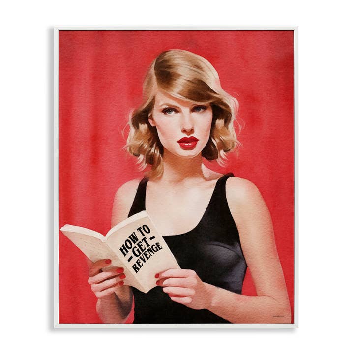 Stupell Industries - Wholesale Wall Sign - Popstar Revenge Book - Framed Wall Art19