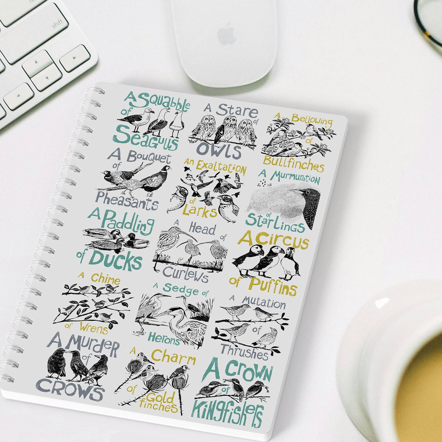 Perkins & Morley - Wholesale Notebook - Collective Noun Three A5 notebook0