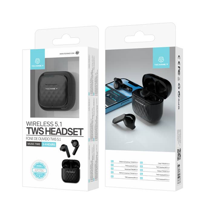 TECHANCY – wholesale Headphones – TECHANCY TWS Wireless Earbuds,Bluetooth 5.0 Earbuds Wireless