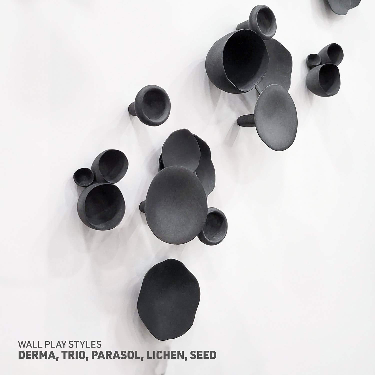 Gold Leaf Design Group - Wholesale Wall Art Set - Seed Wall Play™ SEED BLACK Set/1010