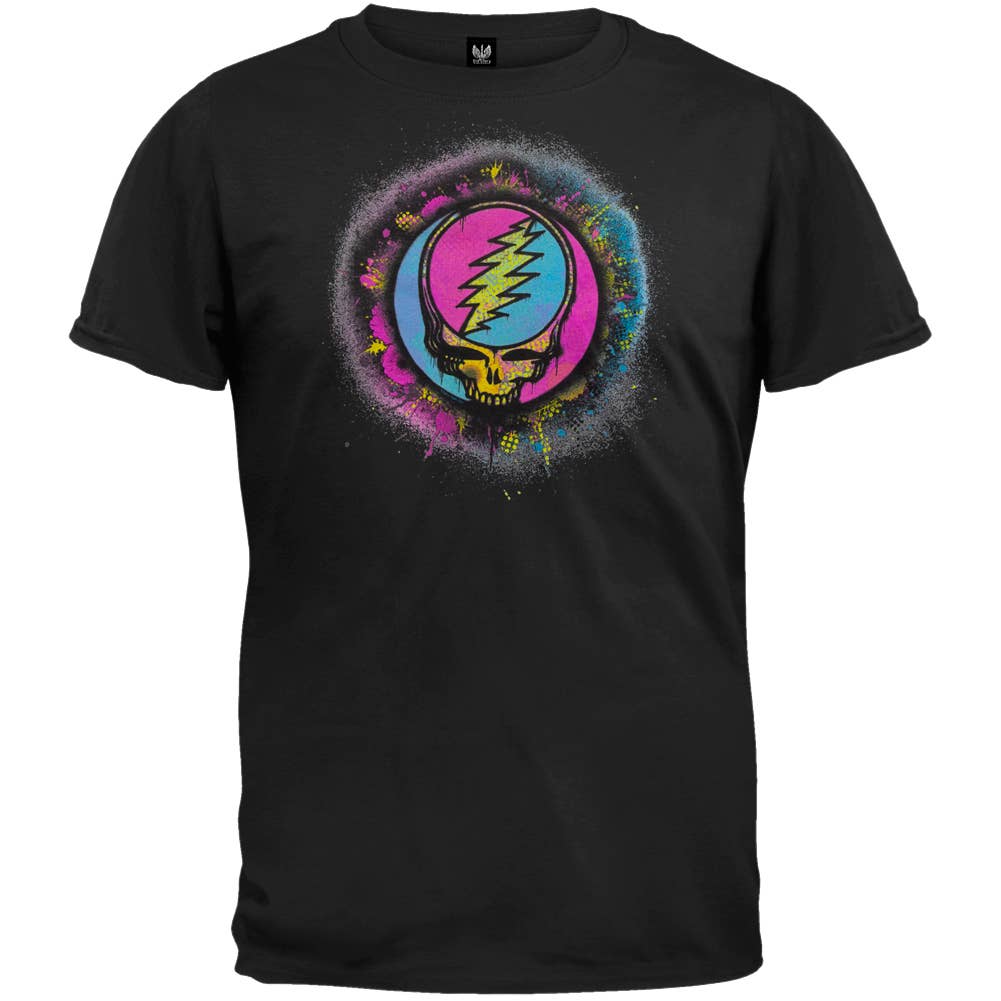 Official Store - Wholesale Screen Printed T-Shirt - Men's - Grateful Dead - Splatter SYFM Men's T Shirt0