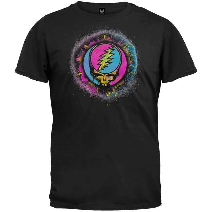 Official Store - Wholesale Screen Printed T-Shirt - Men's - Grateful Dead - Splatter SYFM Men's T Shirt